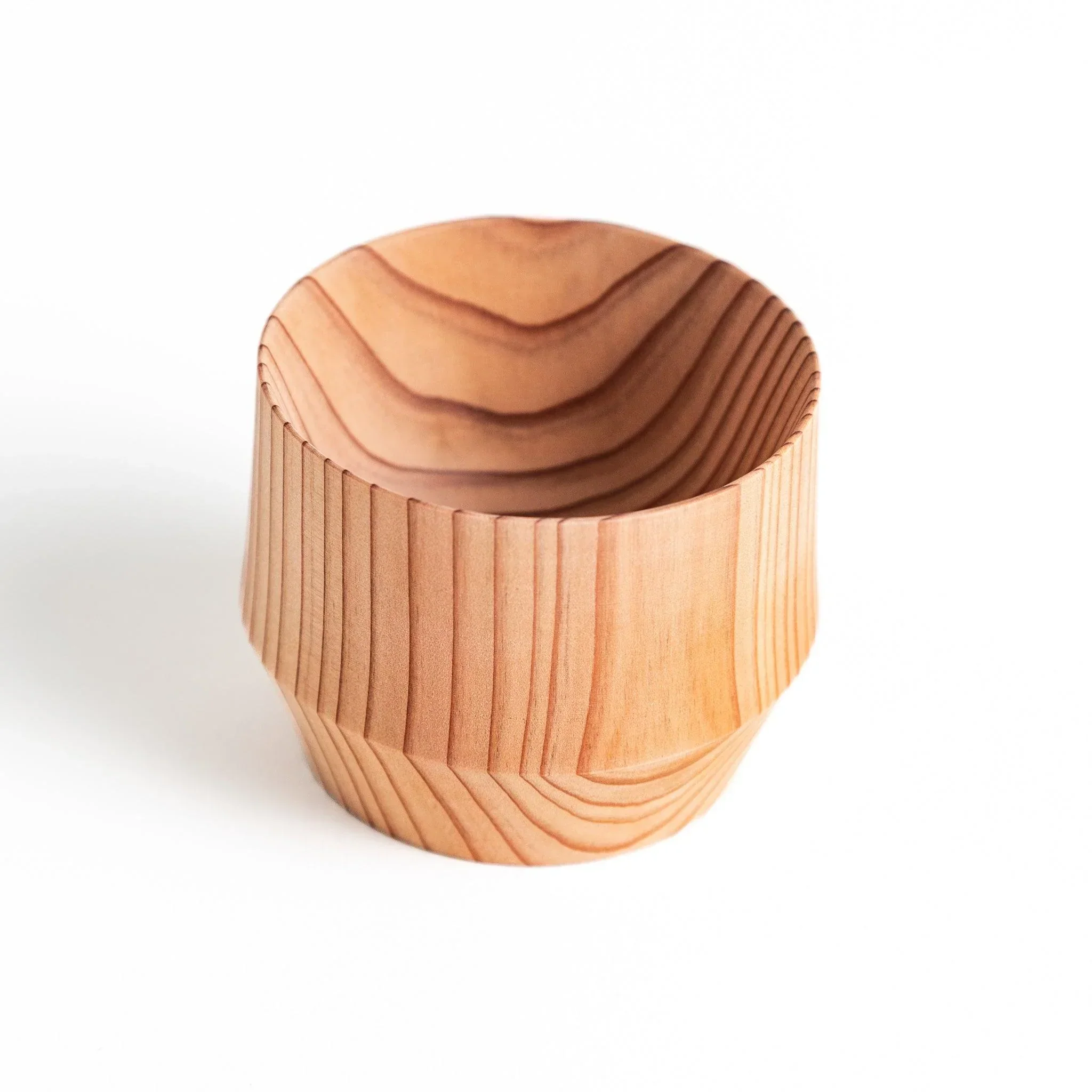 Artisan Cedar Sake Cups - Image 4