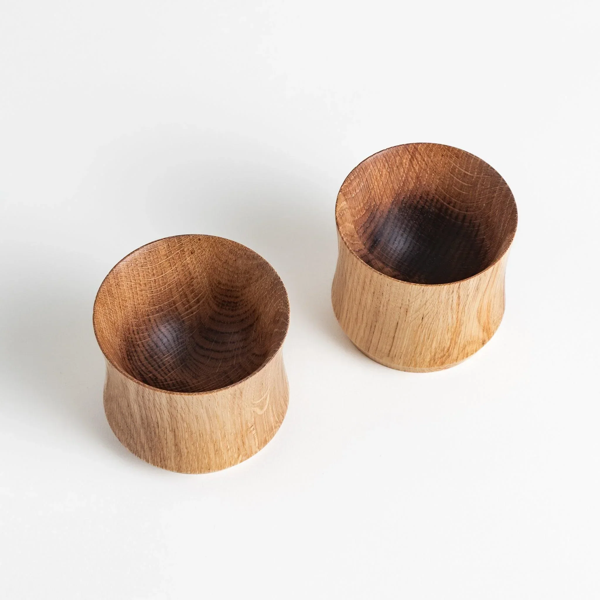 Artisan Mizunara Oak Whiskey Cup Pair - Image 4