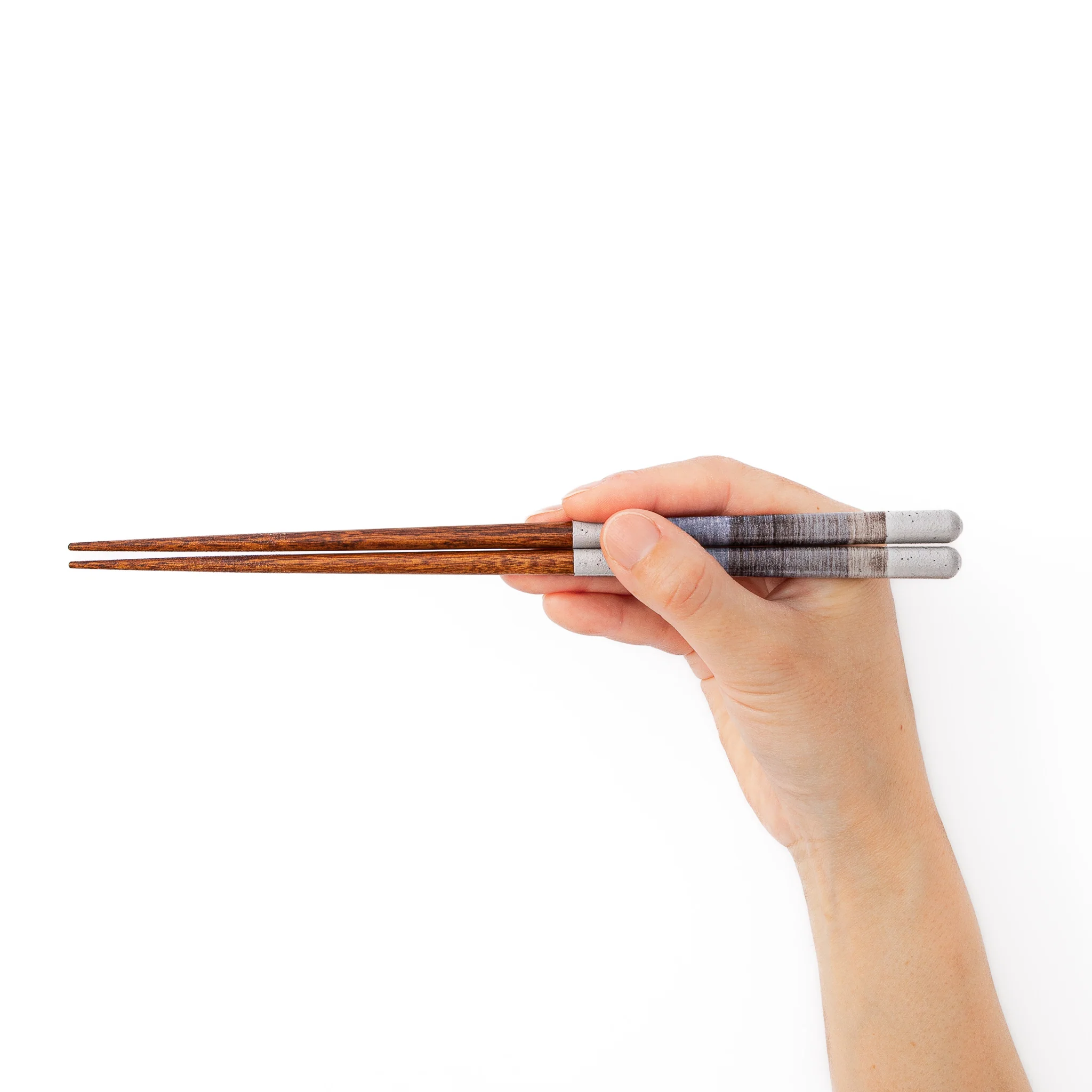 Ash Gray Minimal Chopsticks Set - Image 5