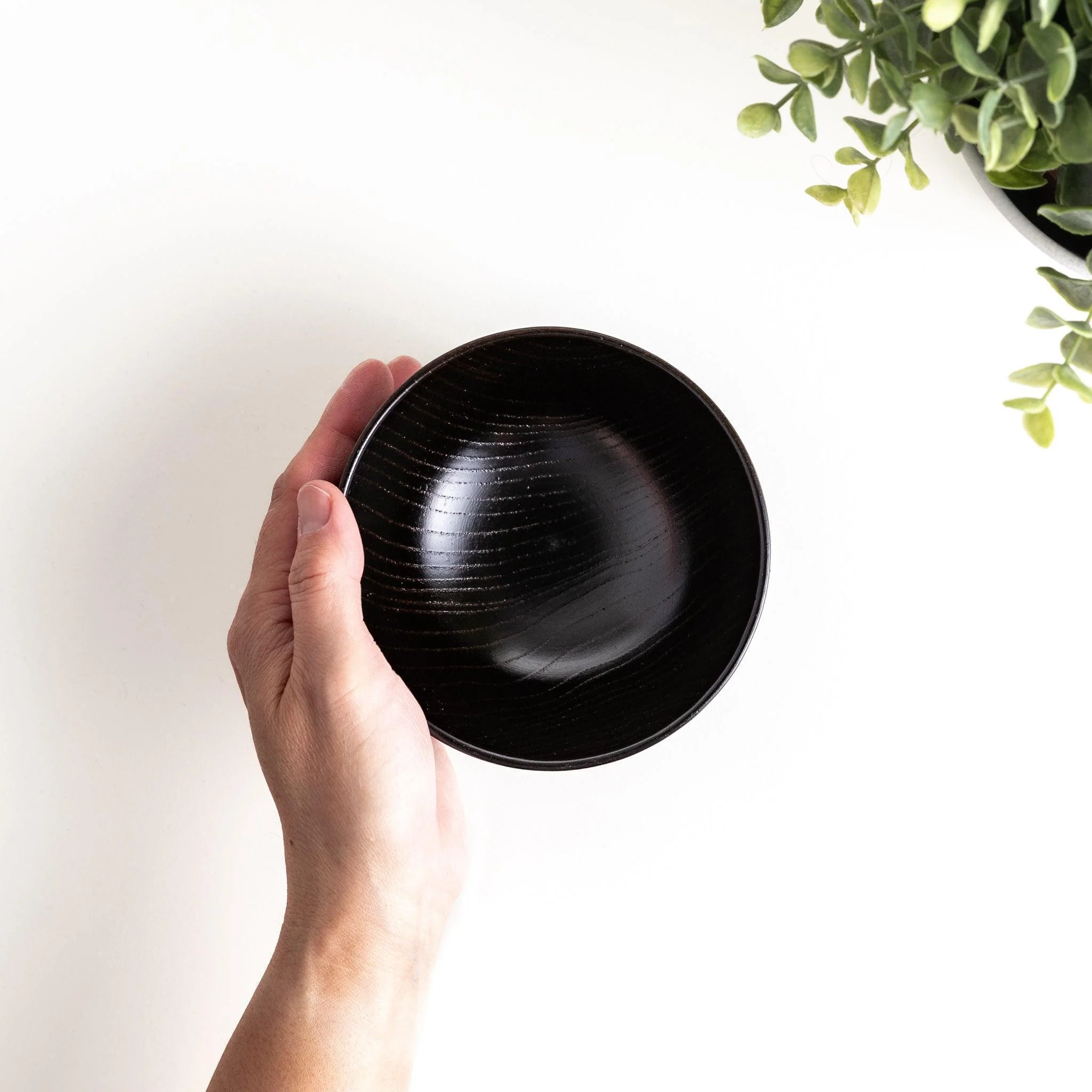 Carved Pinwheel Miso Soup Bowl - Image 8