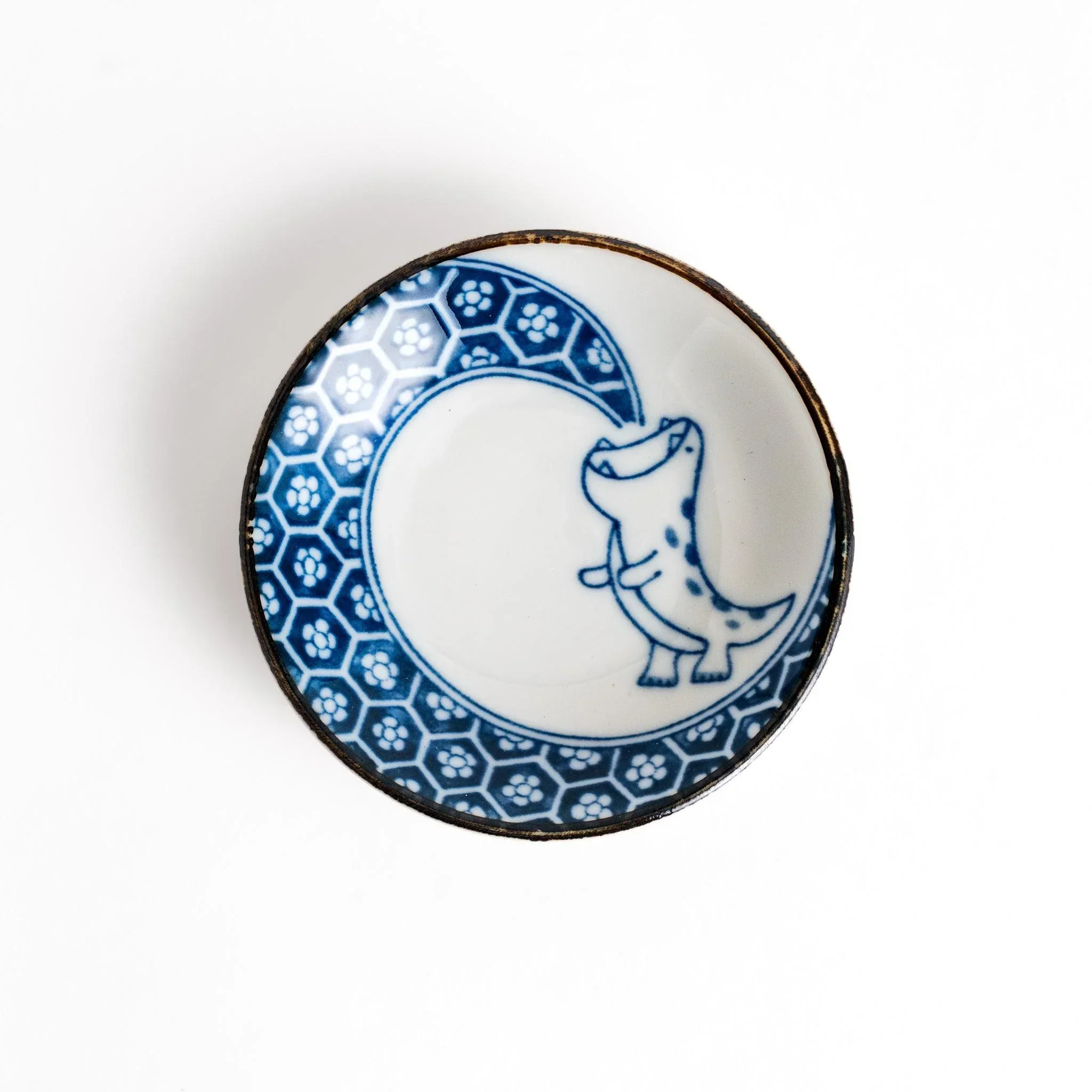 Dinosaur Sauce Dish with Chopsticks Rest - Image 3