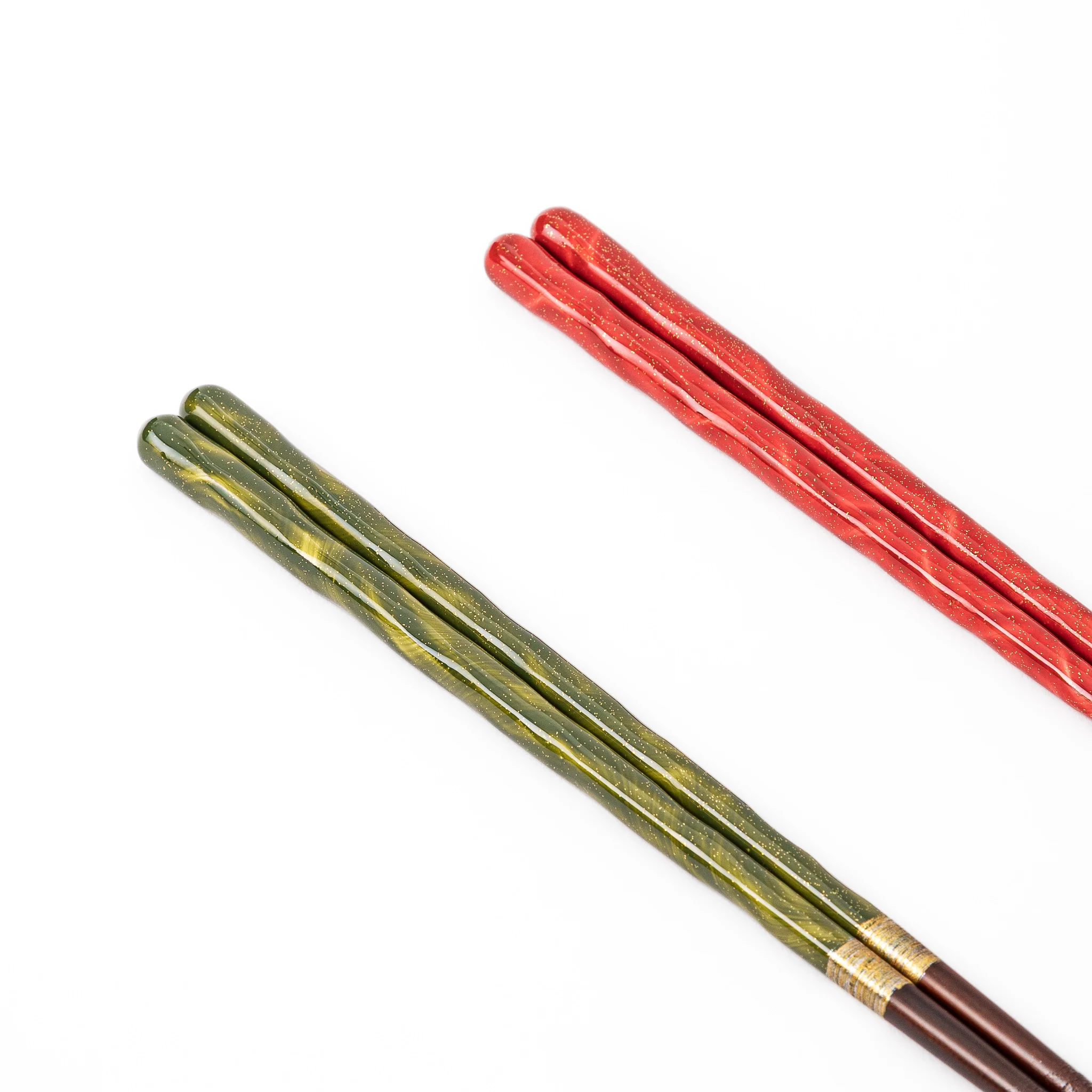 Festive Glass Chopsticks Set - Image 7