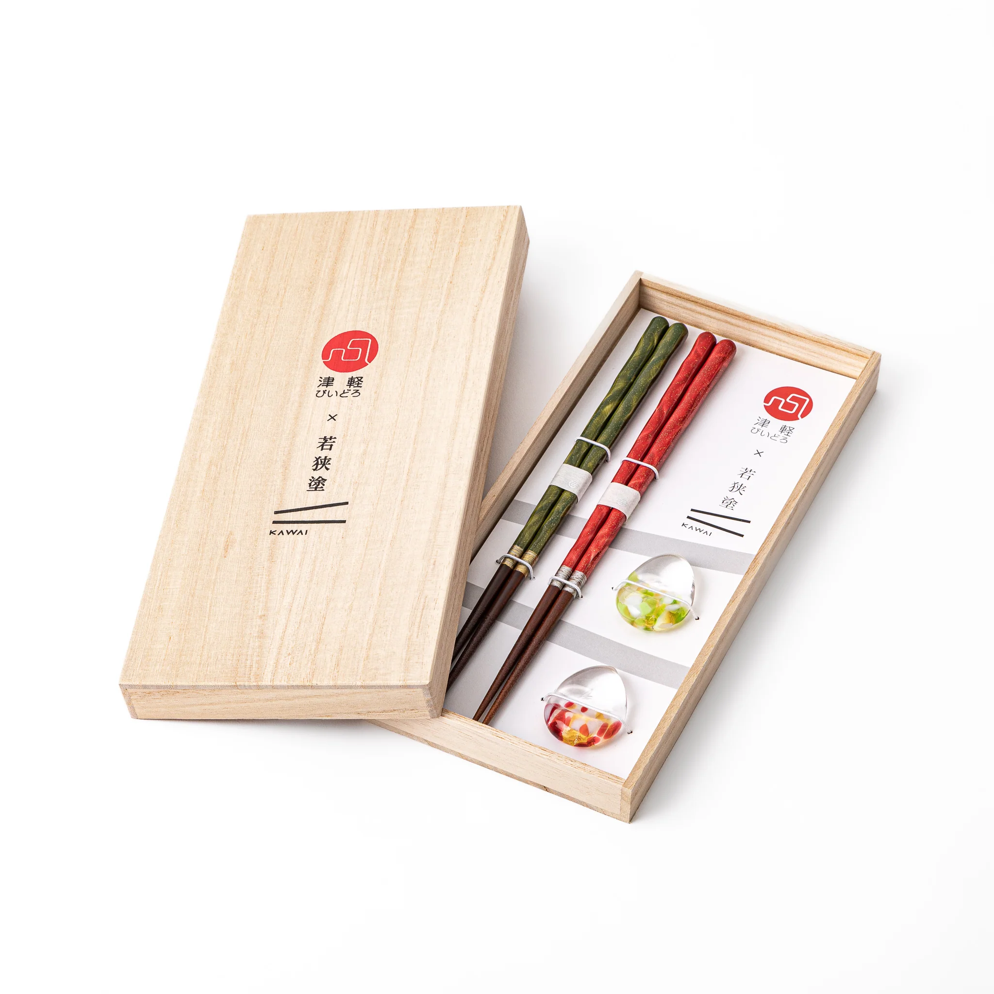 Festive Glass Chopsticks Set - Image 9