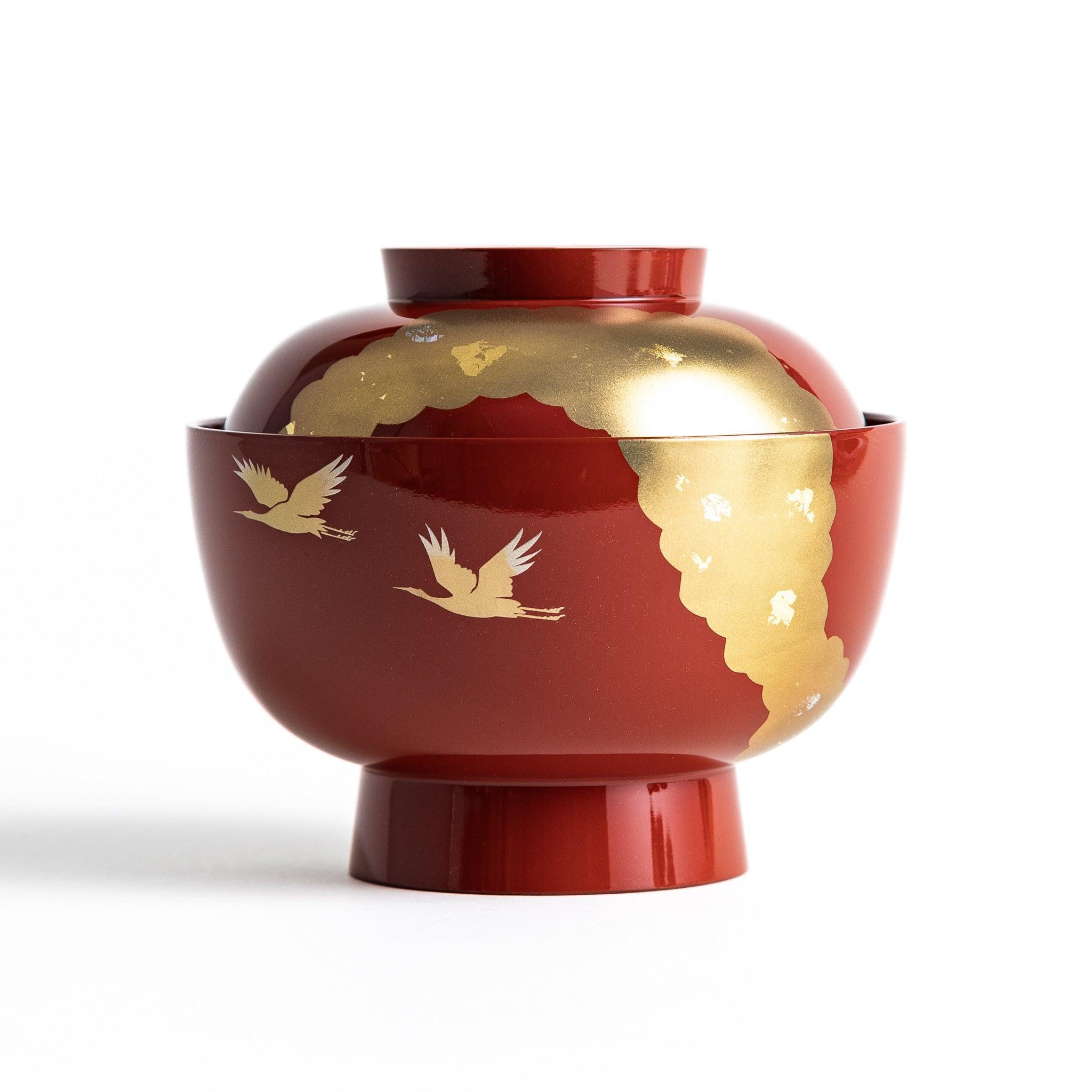 Flying Crane Miso Soup Bowl - Image 8