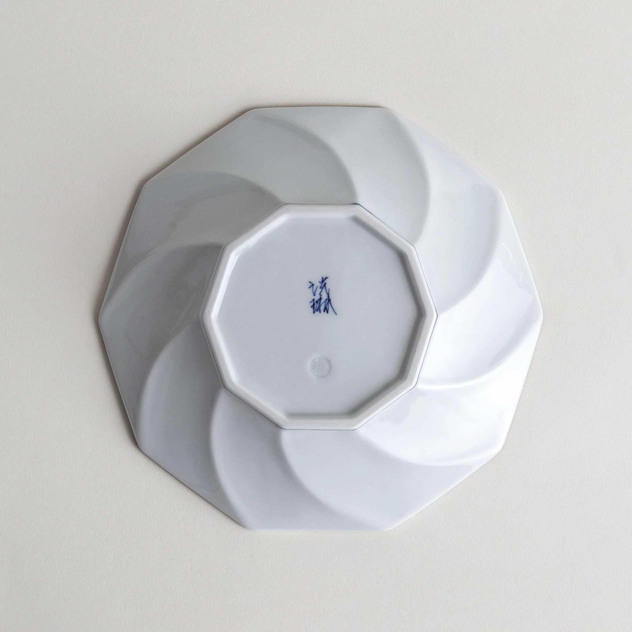 Geometric Blossom Rimmed Luncheon Plate - Image 6