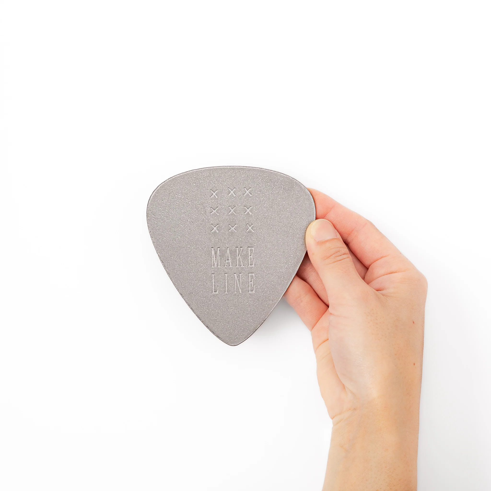 Guitar Pick Metal Coaster - Make Line - Image 15