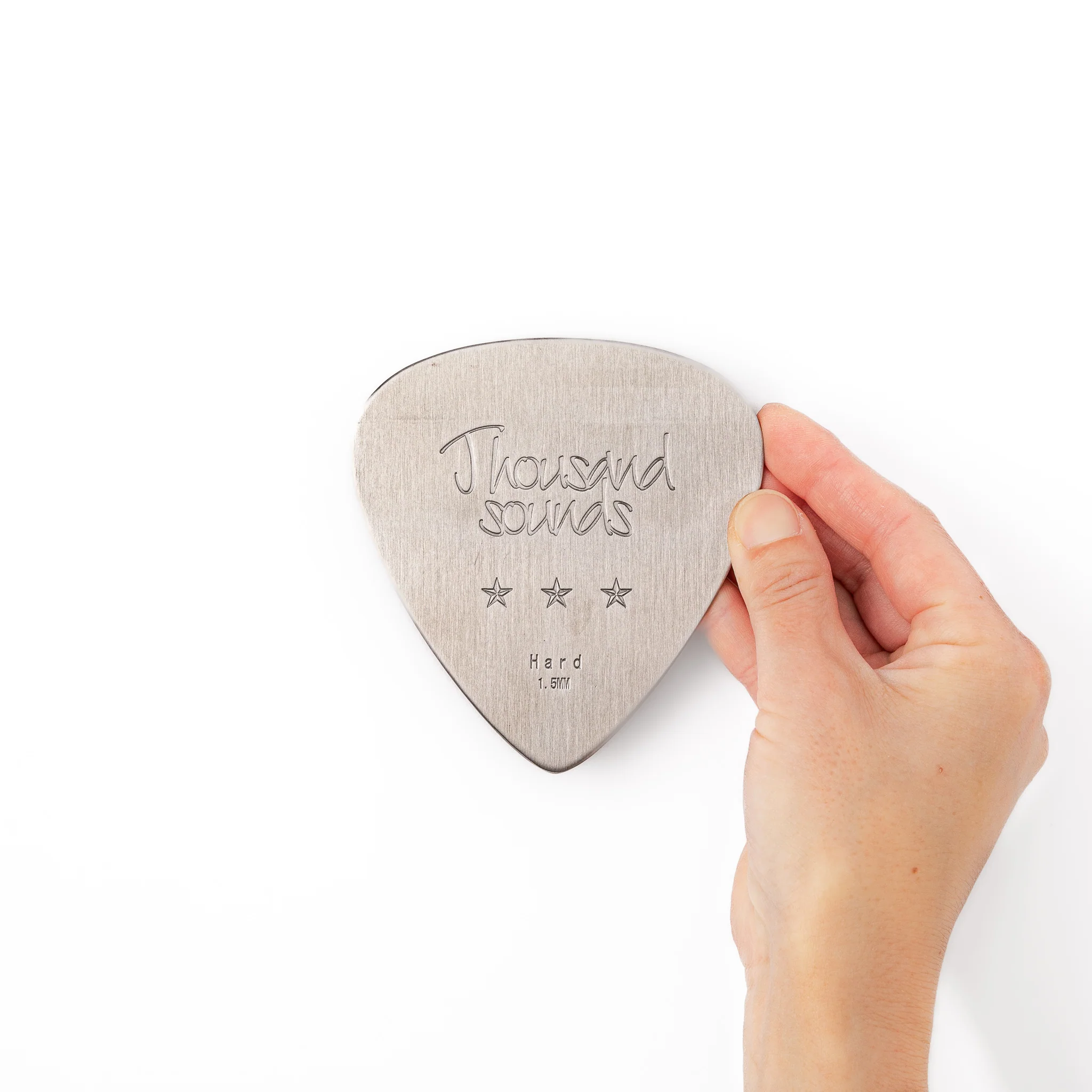 Guitar Pick Metal Coaster - Thousand Sounds - Image 3