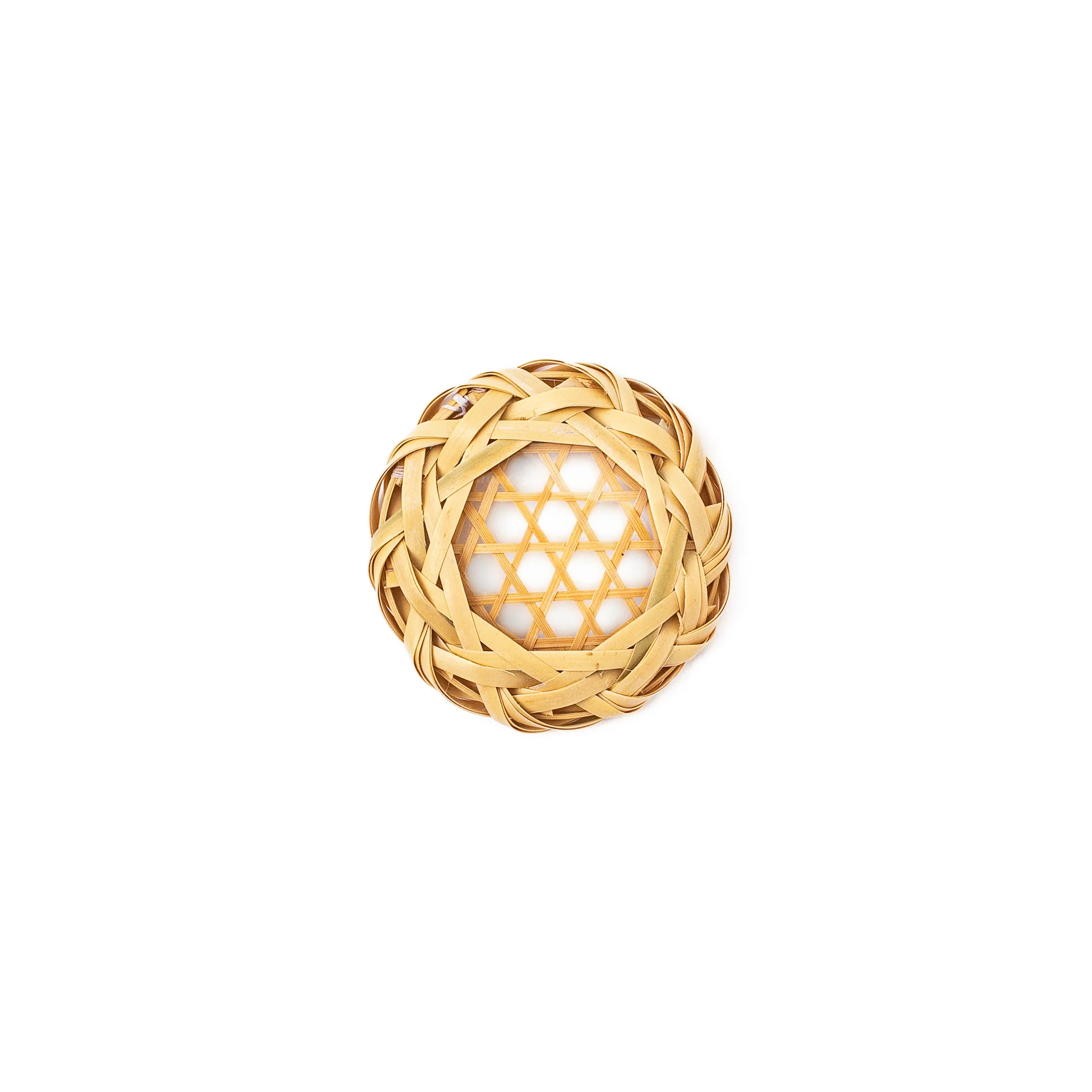Handwoven Bamboo Drink Coaster - Image 8