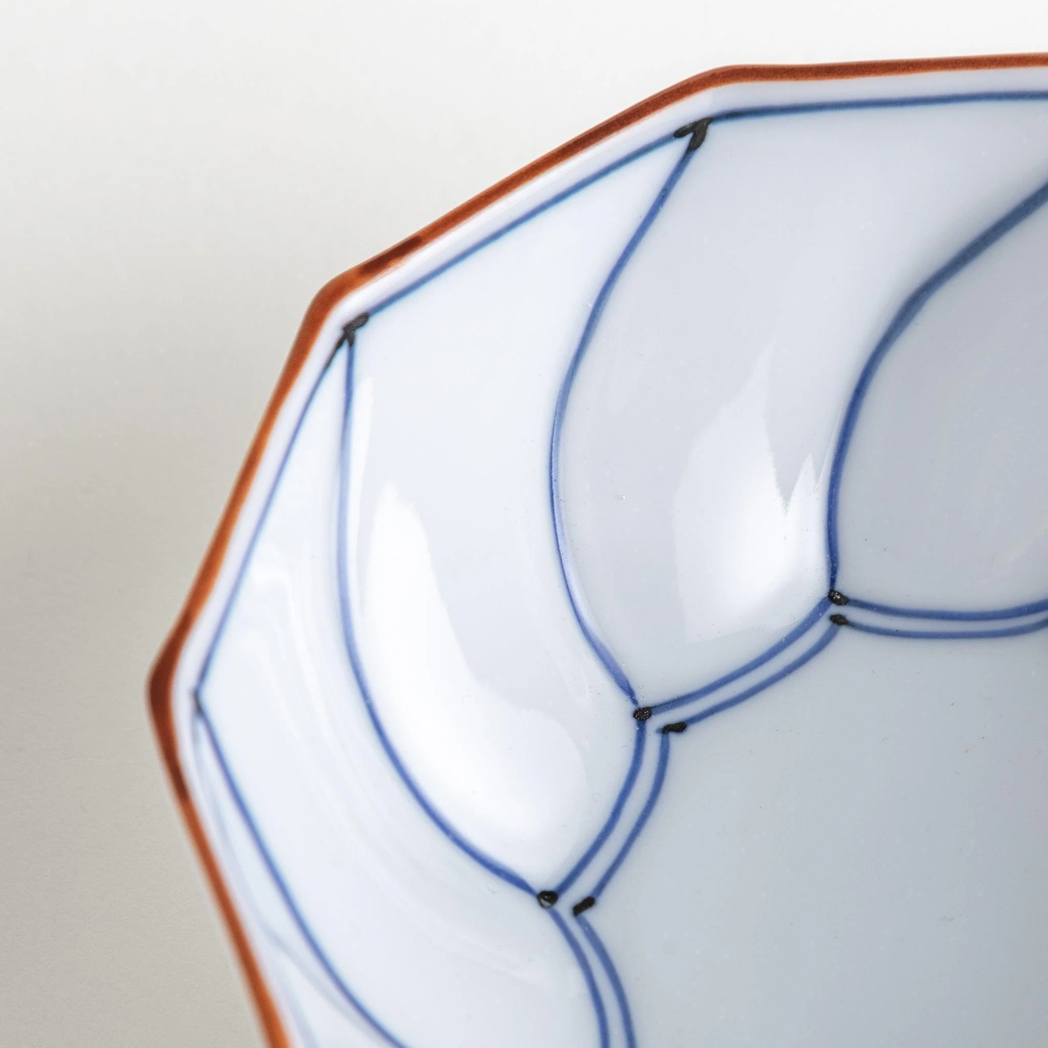 Lined Decagon Dessert Bowl - Image 5