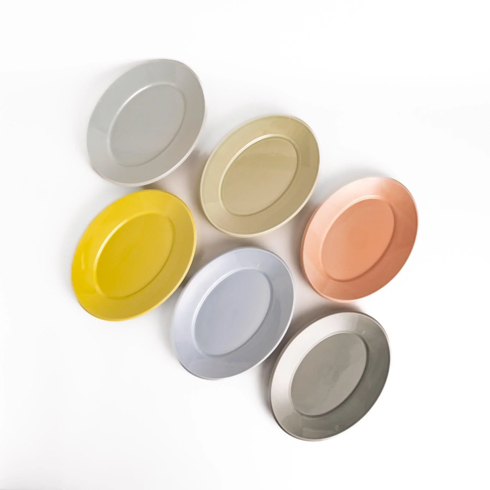 Pastel Serenity Oval Dinner Plate - Image 5