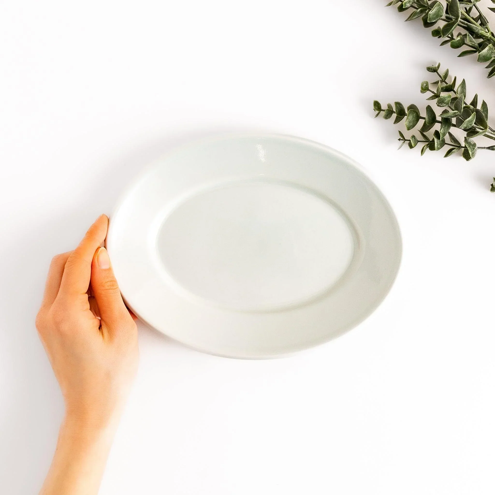 Pastel Serenity Oval Salad Plate - Image 30