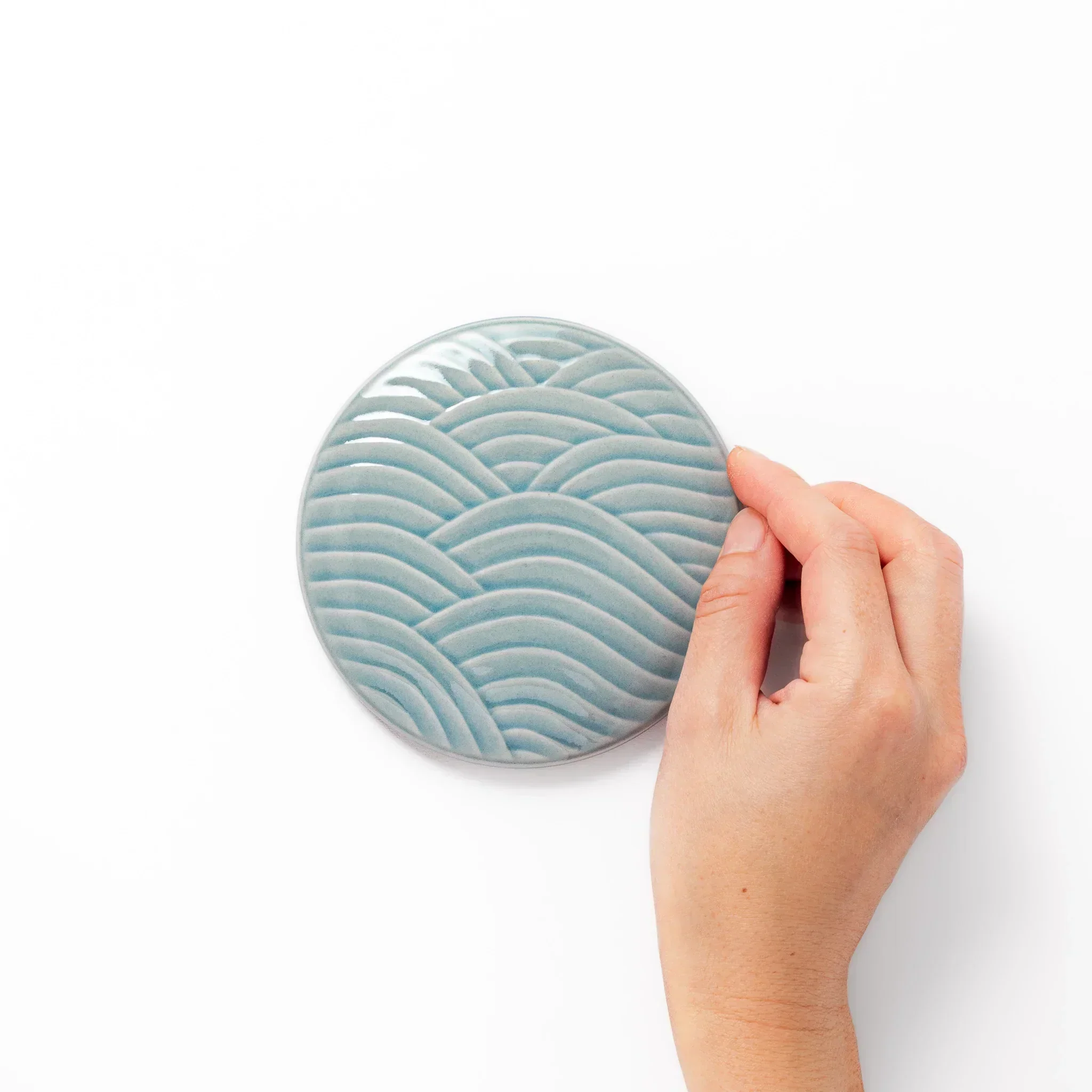 Stackable Japanese Wave Porcelain Bowls - Image 54